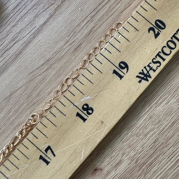 Figaro Curb Link Chain Necklace - Picture 5 of 8